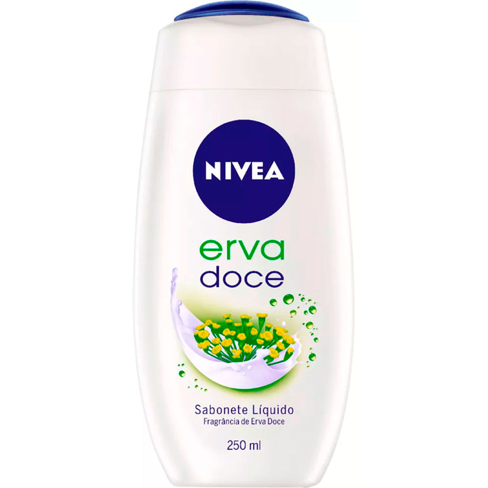 SABONETE LÍQUIDO NIVEA ERVA DOCE 250ML
