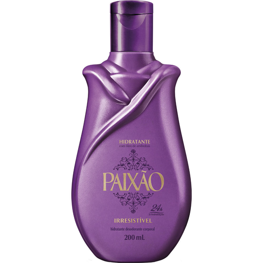 LOÇÃO HIDRATANTE PAIXÃO IRRESISTIVEL 200ML - redemix