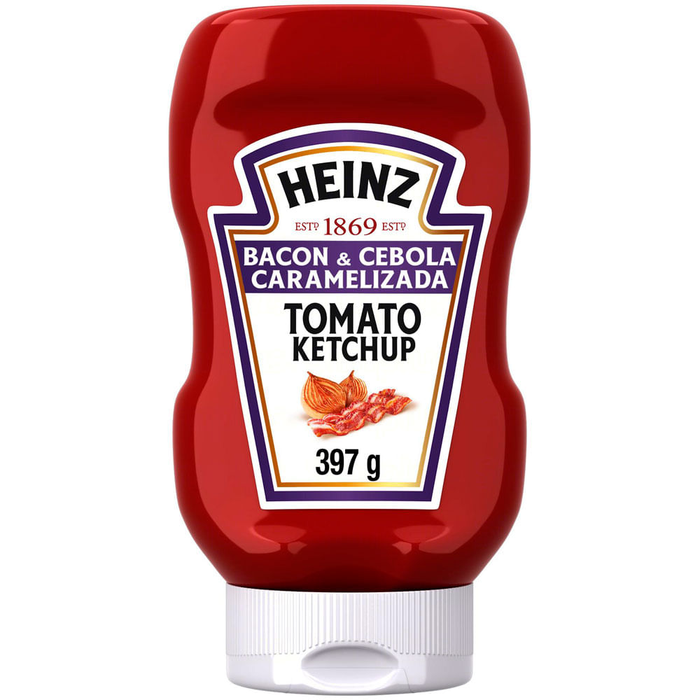 KETCHUP HEINZ BACON CEBOLA CARAMELIZADA 397G redemix