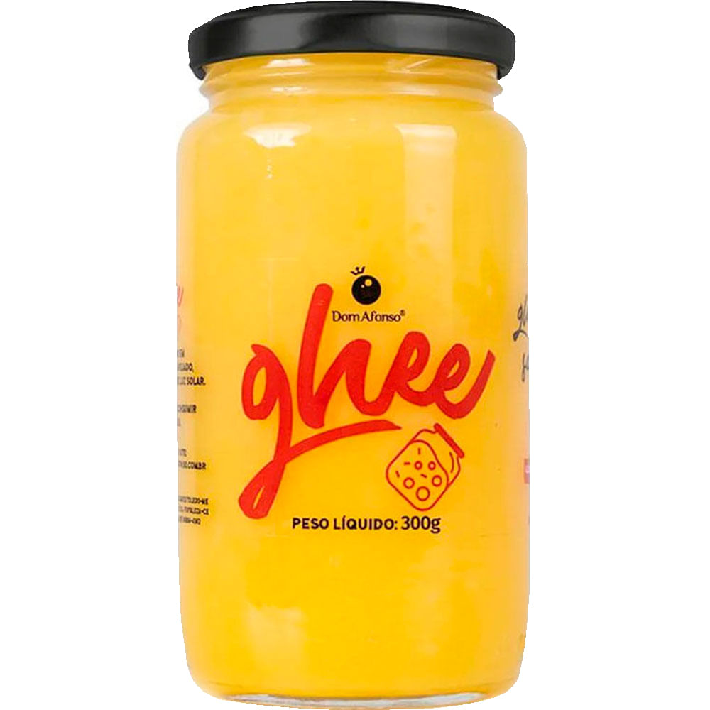 MANTEIGA TRADICIONAL GHEE SEM GLUTEN SEM LACTOSE 300G redemix