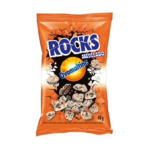 CHOCO ROCKS OVOMALTINE MESCLADO 40G - redemix