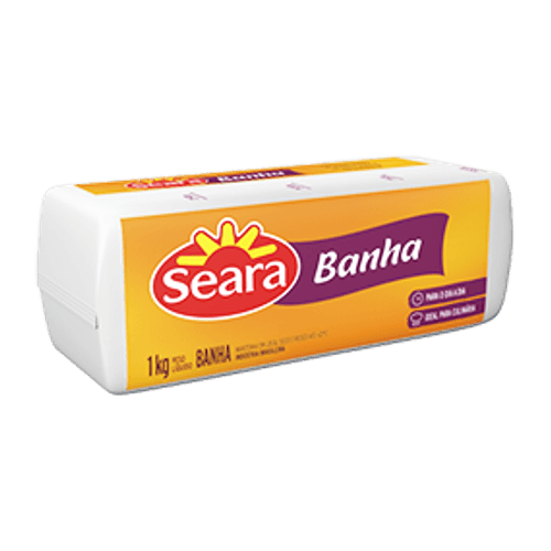 BANHA REFINADA SEARA 1KG redemix