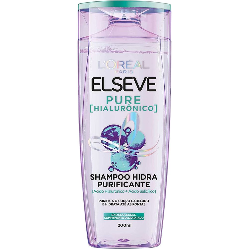 SHAMPOO ELSEVE HIALURONICO PURE 200ML redemix