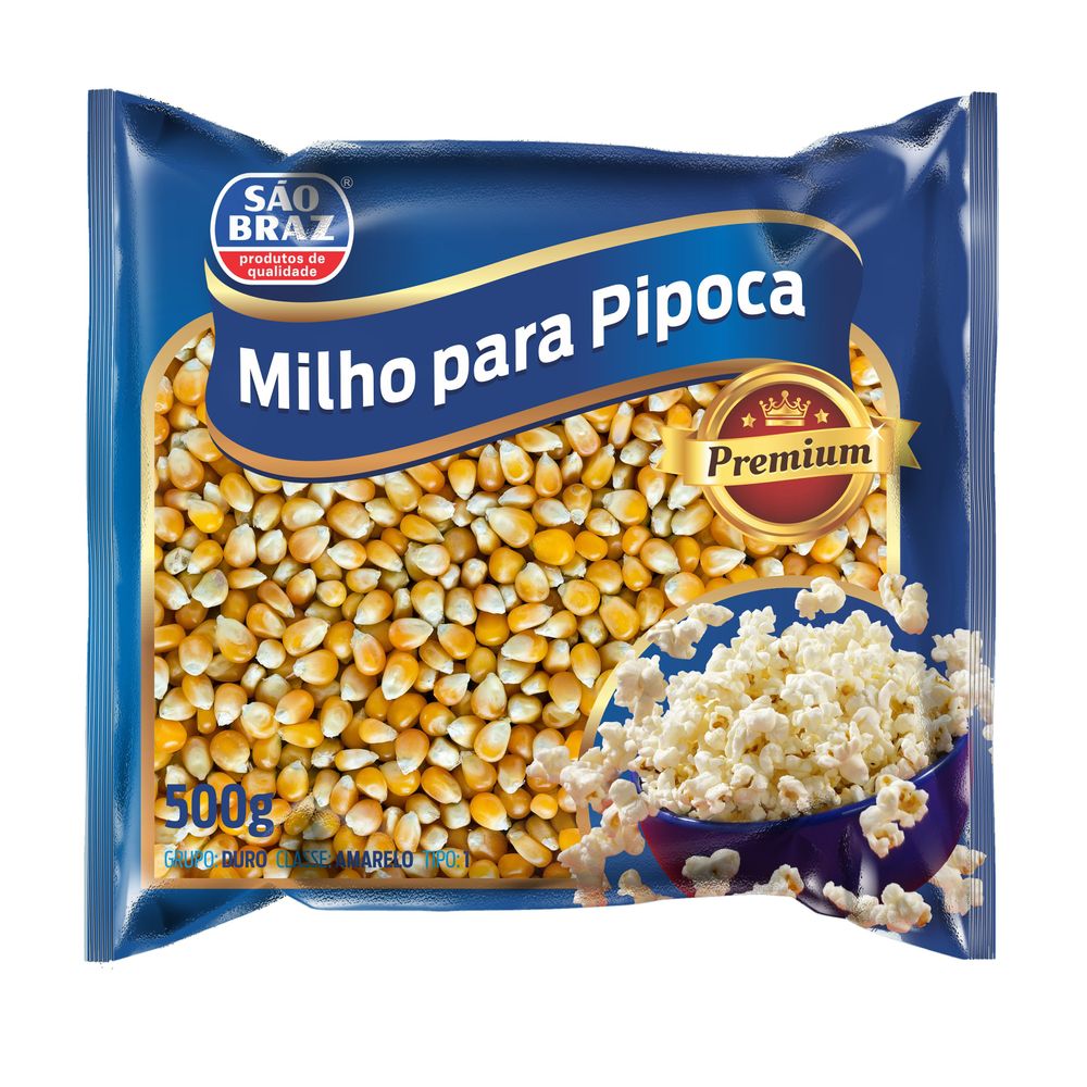 MILHO PIPOCA SAO BRAZ 500G - redemix