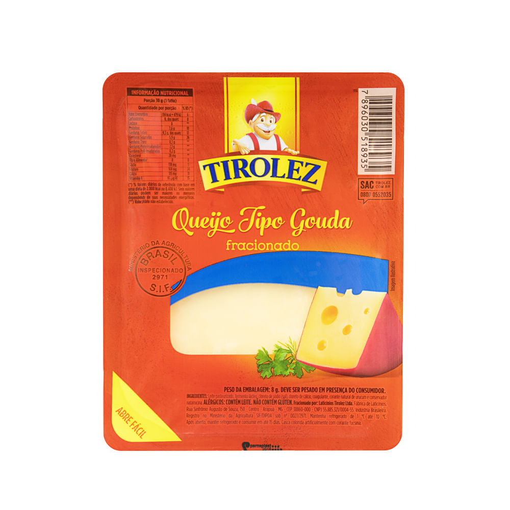 Queijo Gorgonzola Tirolez Forma Pedaço 200g