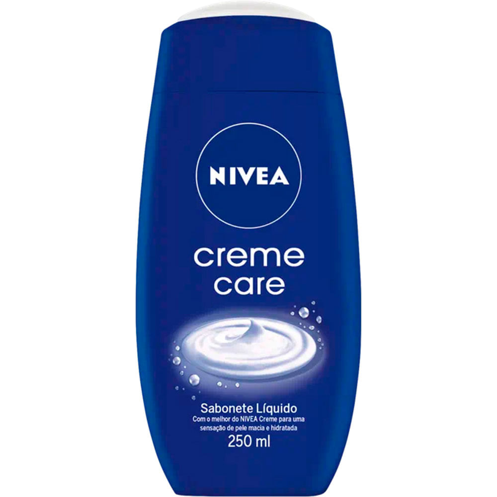 SABONETE LIQUIDO NIVEA CREME CARE 250ML - redemix