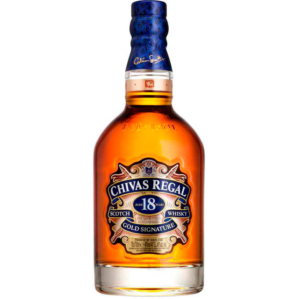 WHISKY CHIVAS REGAL 18 ANOS 750ML - redemix