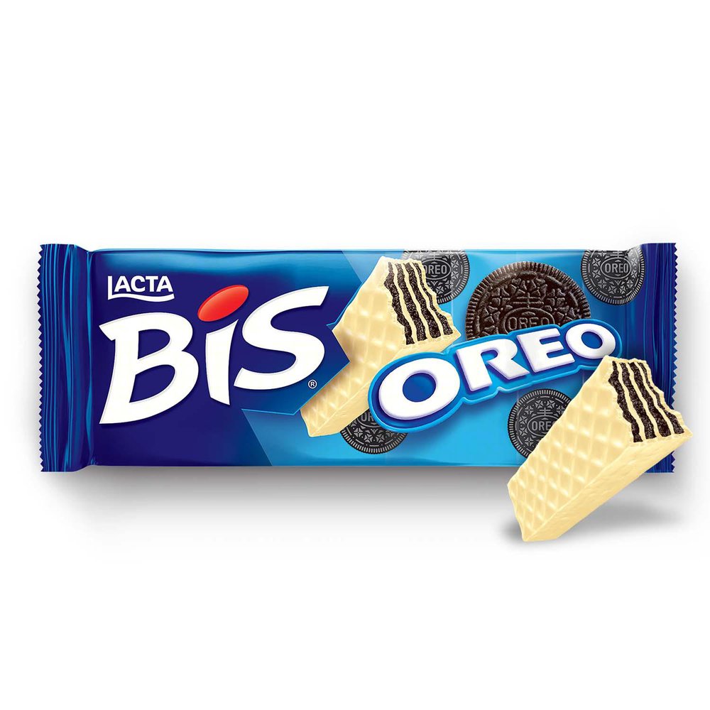 CHOCOLATE BRANCO LACTA BIS OREO 100.8G - redemix