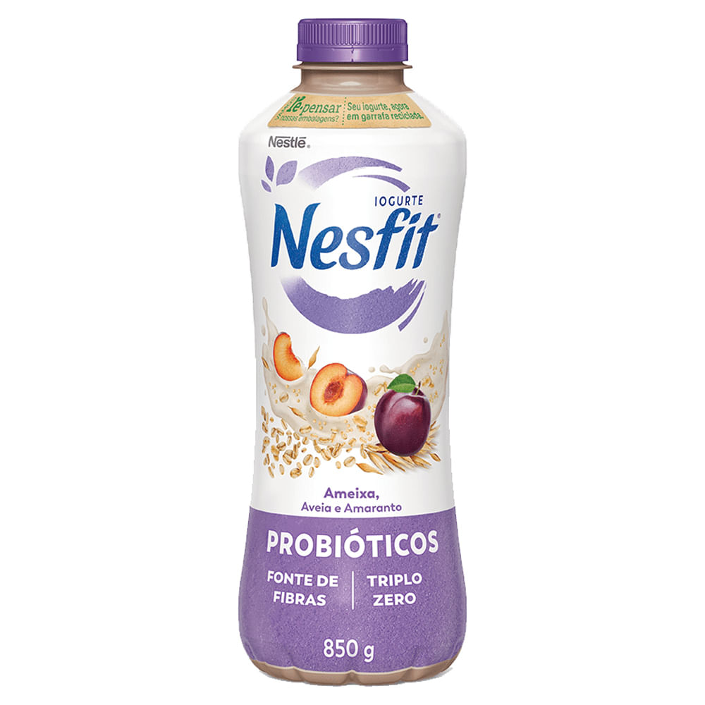 IOGURTE SEM LACTOSE NESFIT AMEIXA 850G - redemix
