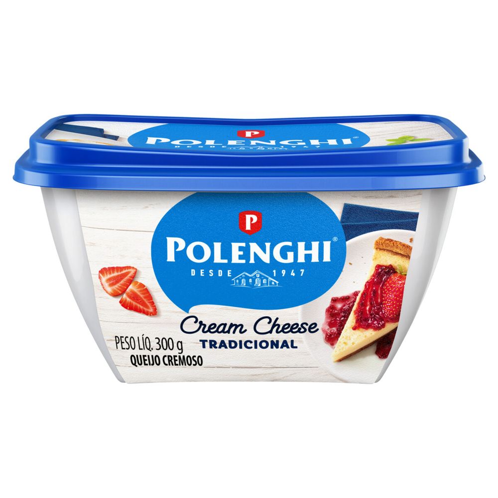 CREAM CHEESE POLENGHI TRADICIONAL 300G - redemix