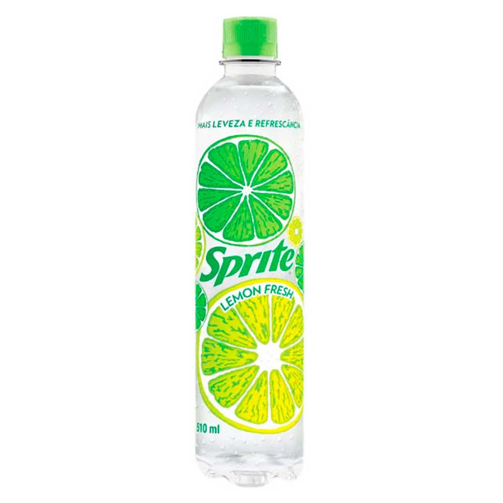 AGUA SPRITE LEMON FRESH PET 510ML - redemix