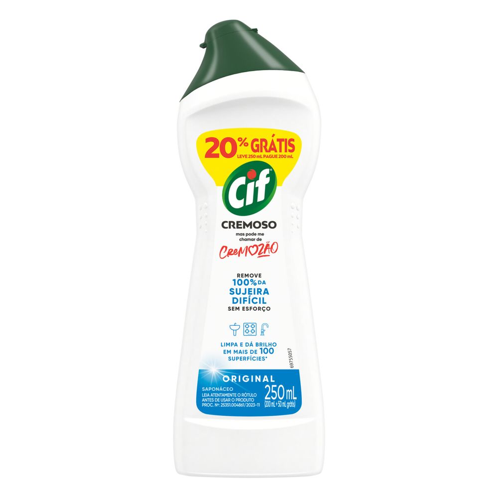 Multiuso Cif Cremoso Limão 450ml