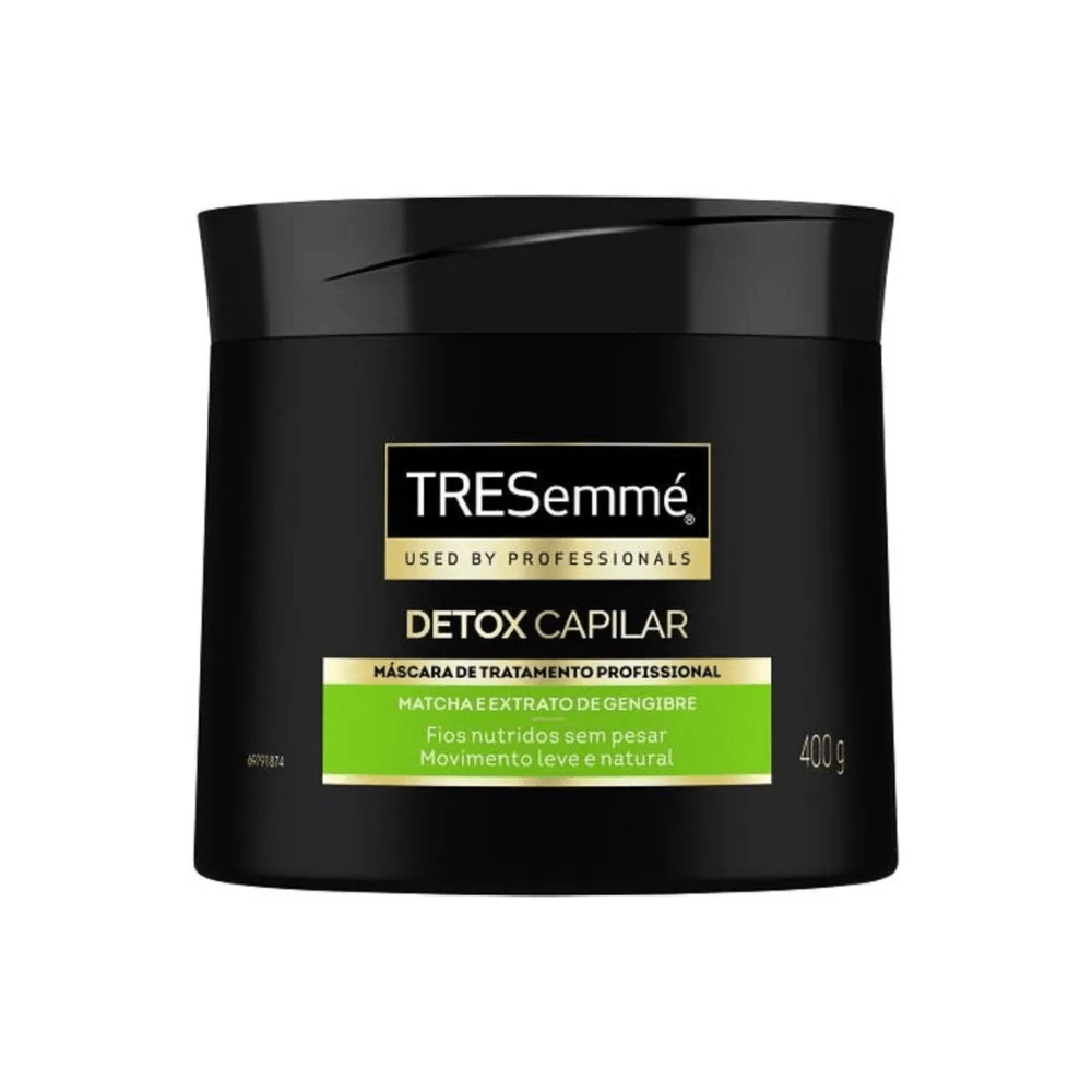 MASCARA DE TRATAMENTO TRESEMME MATCHA E EXTRATO DE GENGIBRE 400ML