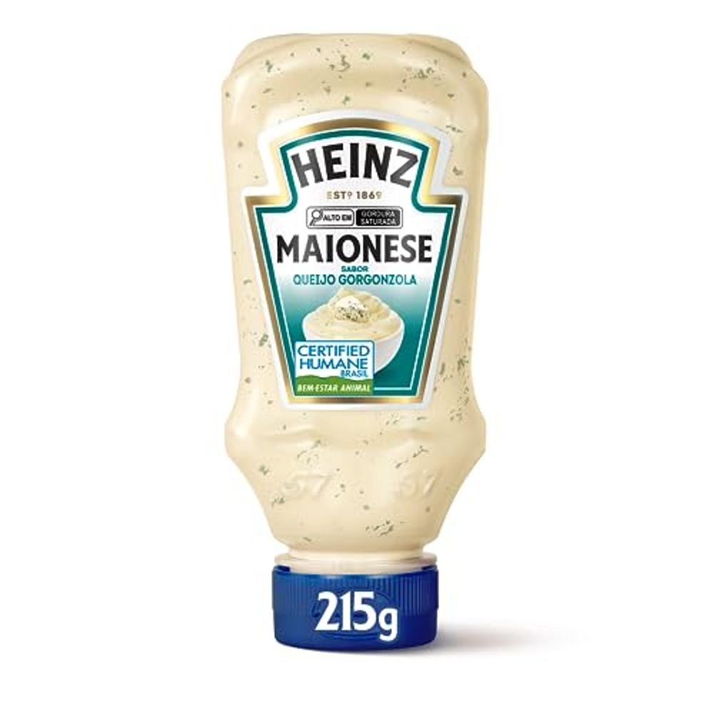 MAIONESE HEINZ QUEIJO GORGONZOLA 215G - redemix