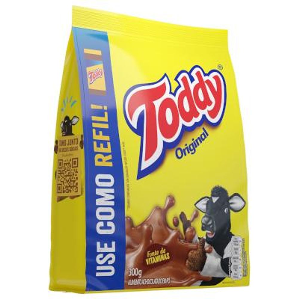 ACHOCOLTADO EM PÓ TODDY ORIGINAL 300G - redemix