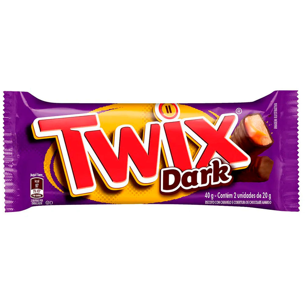CHOCOLATE TWIX DARK 40G redemix