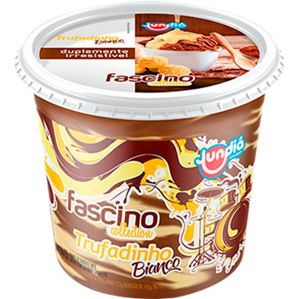 SORVETE JUNDIÁ TRÊS CHOCOLATES 2L - redemix