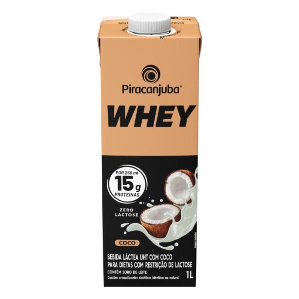 BEBIDA LACTEA PIRACANJUBA 15G COCO 1L - redemix