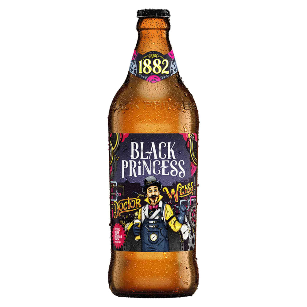 CERVEJA BLACK PRINCESS DOUTOR WEISS 600ML - redemix