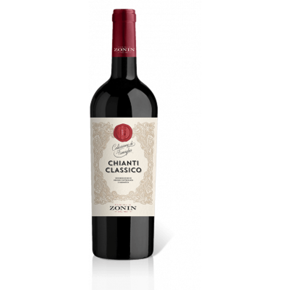 VINHO TINTO ITALIANO ZONIN CHIANTI CLASSICO DOC 750ML - redemix