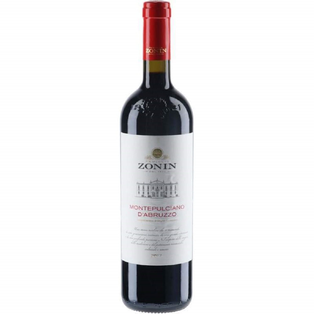 VINHO TINTO ITALIANO ZONIN MONTEPUBLICANO D ABRUZZO 750ML - redemix