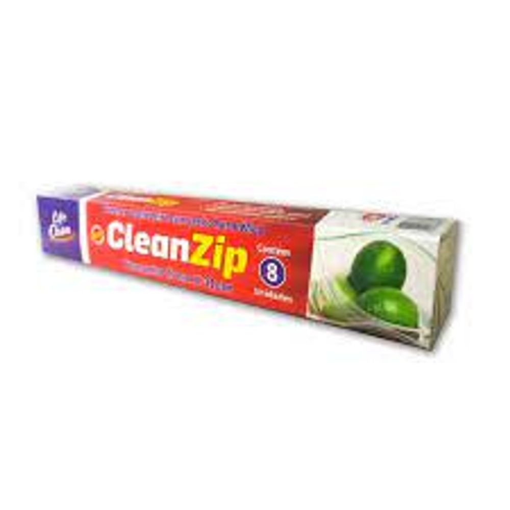 SACO ZIP LIFECLEAN 27X31 COM 8 UNIDADES - redemix