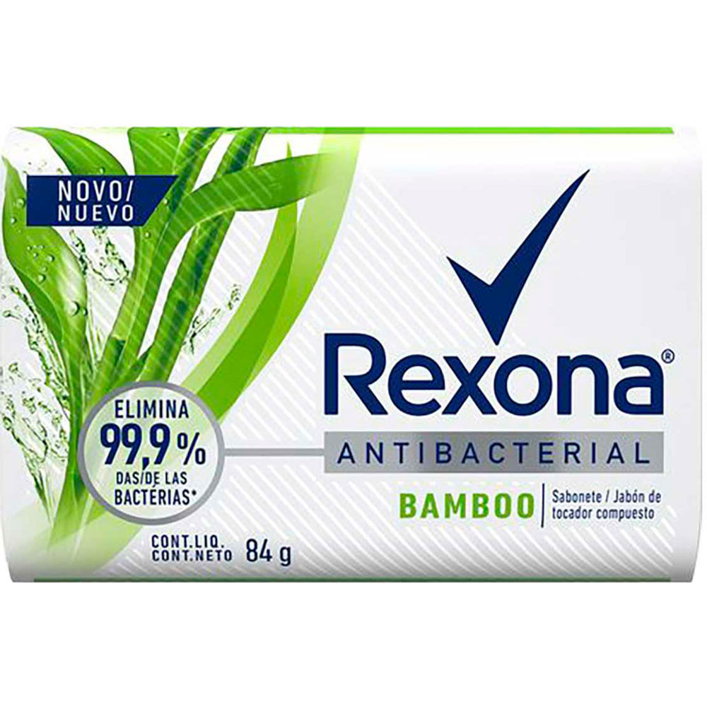 [美品]DENBA Health Fresh Xero SABONETE REXONA ANTIBACTERICIDA BAMBOO FRESH 84G - redemix