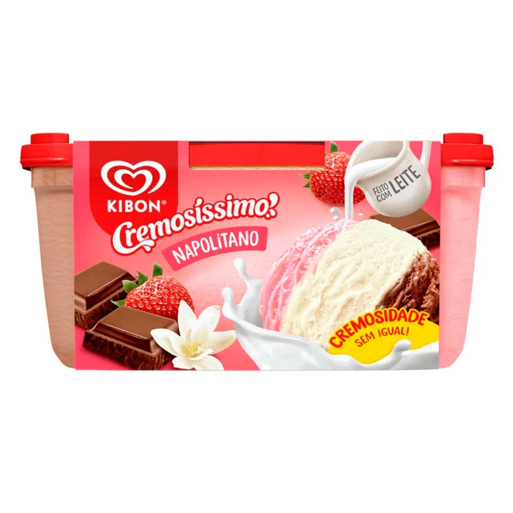 SORVETE JUNDIÁ TRÊS CHOCOLATES 2L - redemix