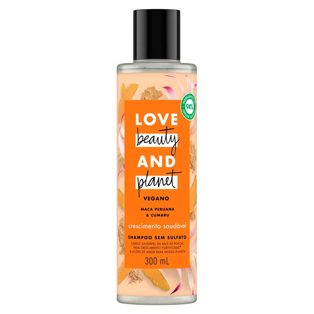 SHAMPOO LOVE BEAUTY AND PLANET MACA PERUANA CUMARU 300ML - redemix