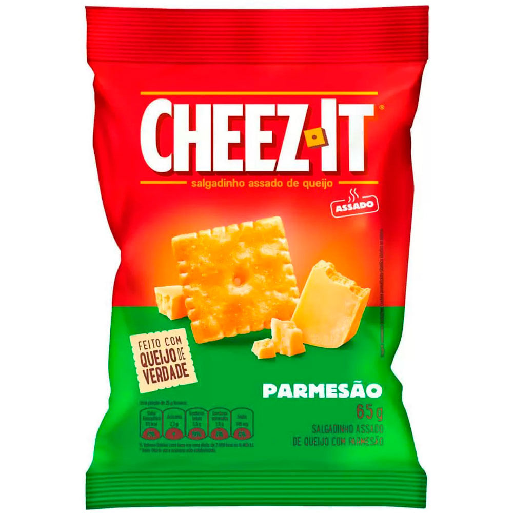 SNACK CHEEZ IT PARMESAO 65G - redemix