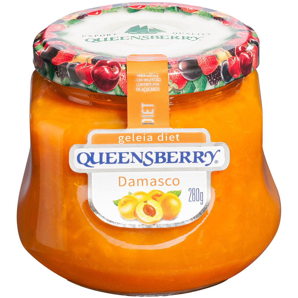 Geleia de Damasco 100% Fruta 300g - queensberry