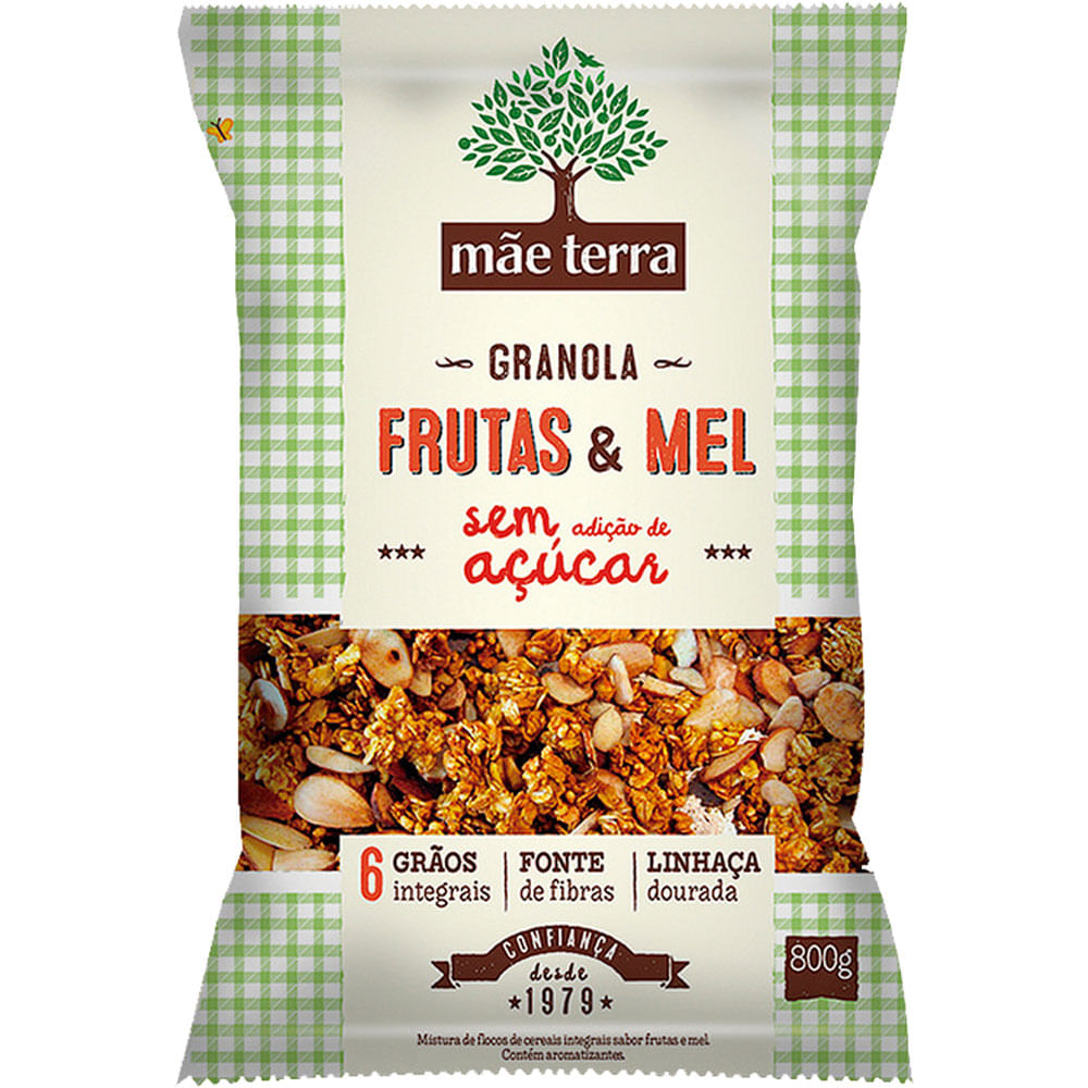 GRANOLA FTA MAE TERRA TRA S AC 800G - redemix