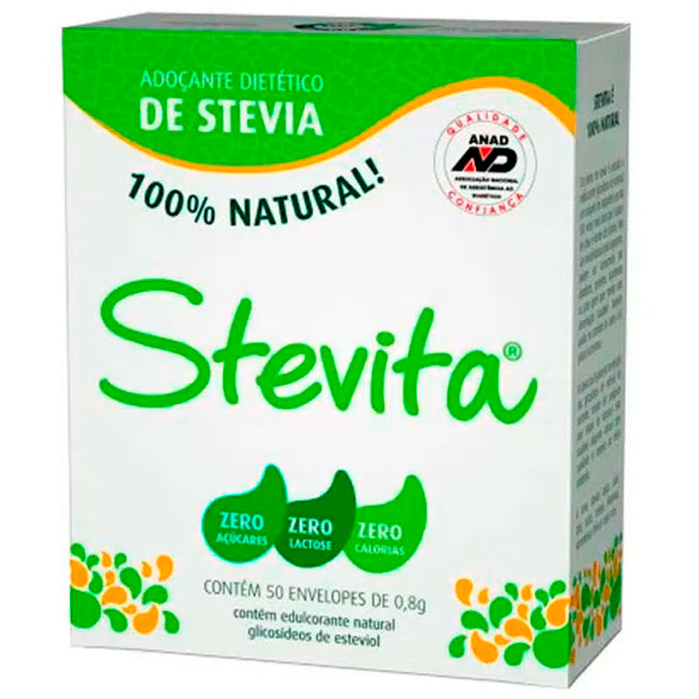 ADOCANTE PO STEVITA COM 50UN 0.6G - redemix