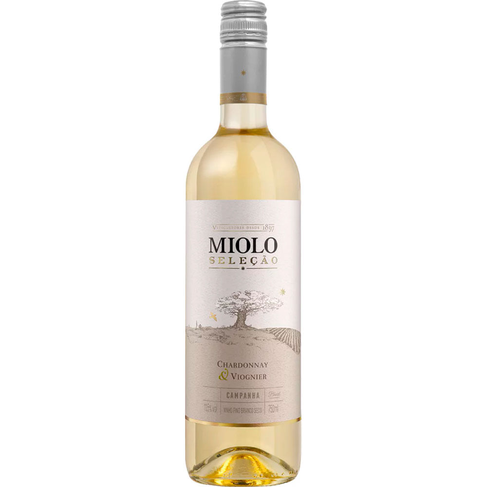 VINHO BRANCO MIOLO SELECAO 750ML - redemix