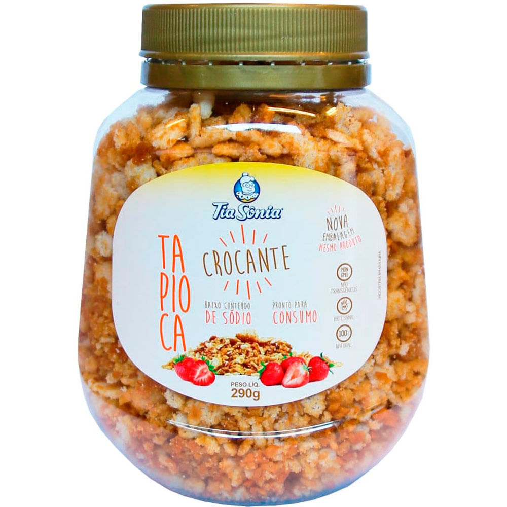 tia TAPIOCA CROCANTE TIA SÔNIA 290G - redemix