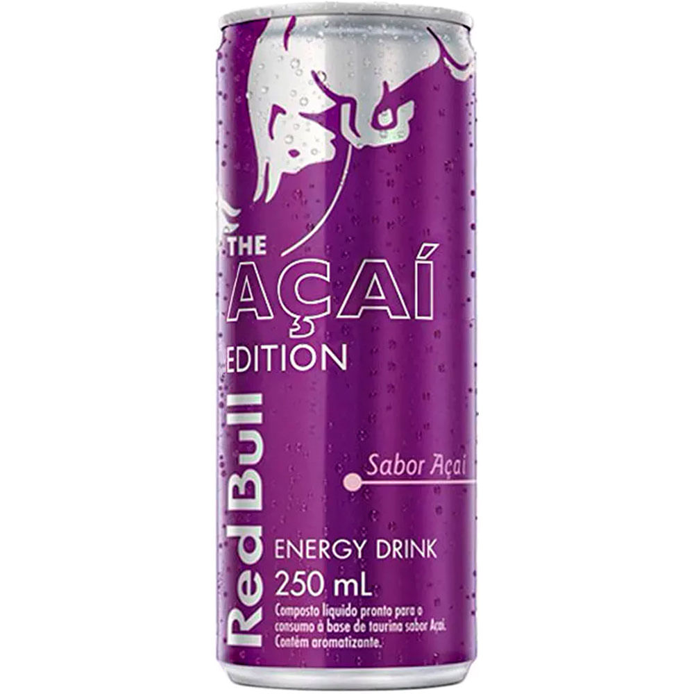 ENERGÉTICO RED BULL AÇAÍ EDITION 250ML - redemix