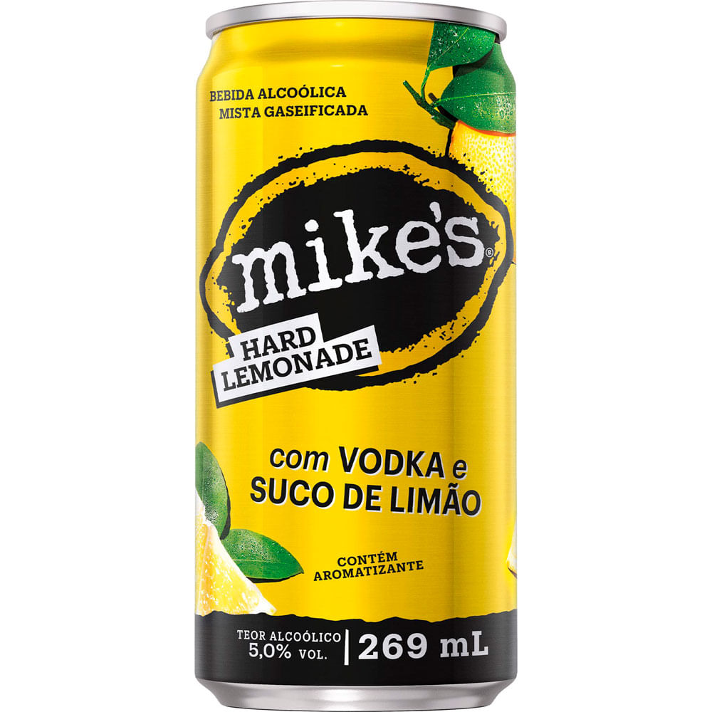 Bebida Mista Mikes Hard Lemonade Lata 269ml Redemix