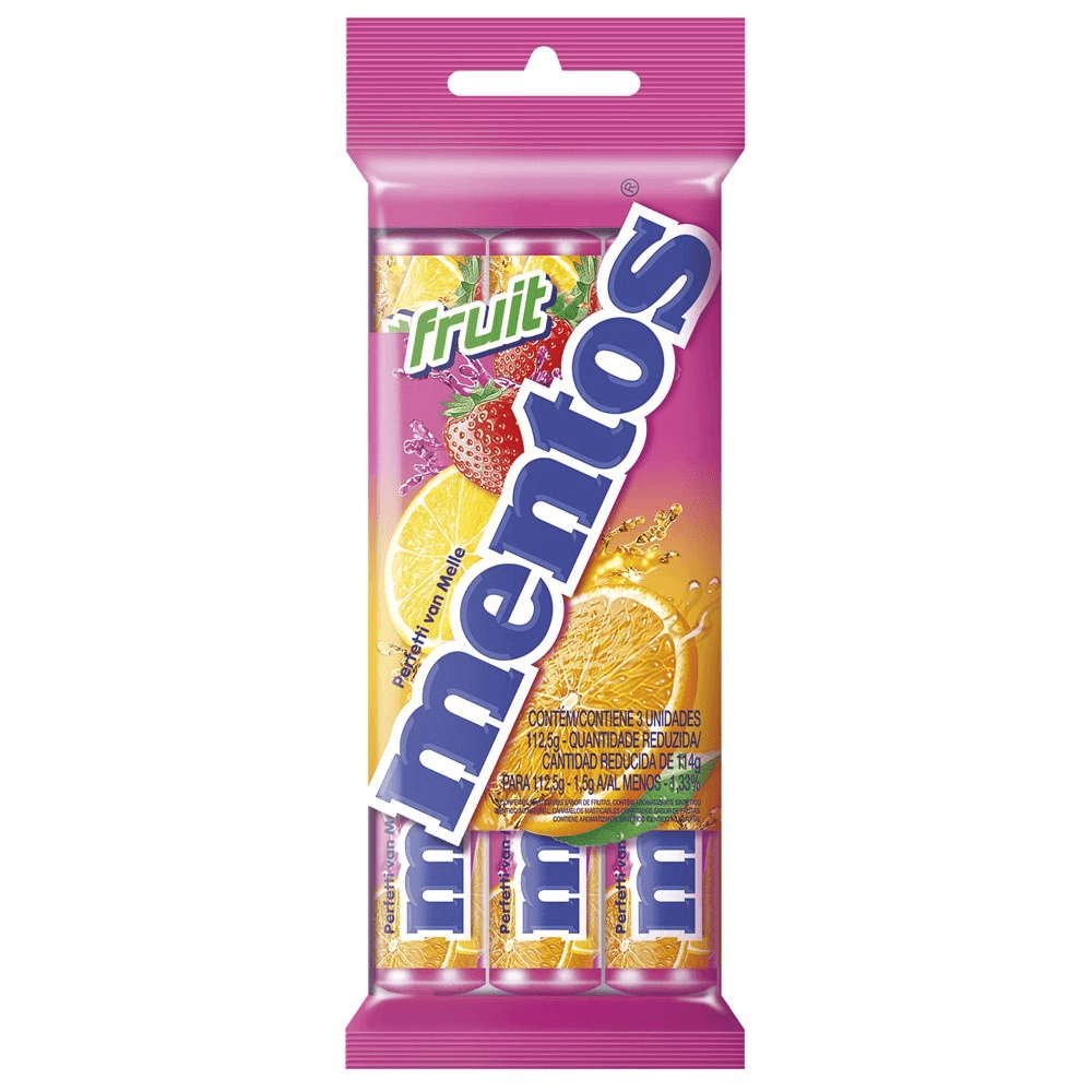 Mentos Stick Fruit 38g - Drogarias Pacheco