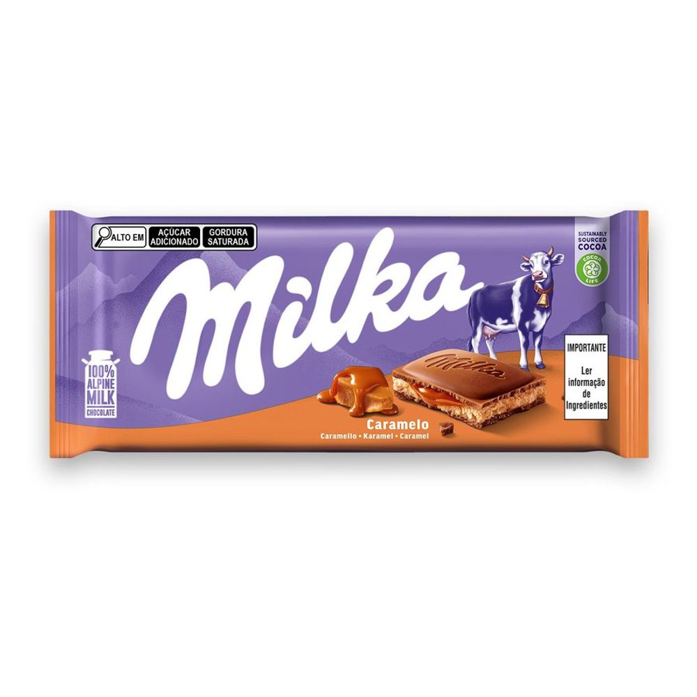 CHOCOLATE MILKA CARAMELO 100G - redemix