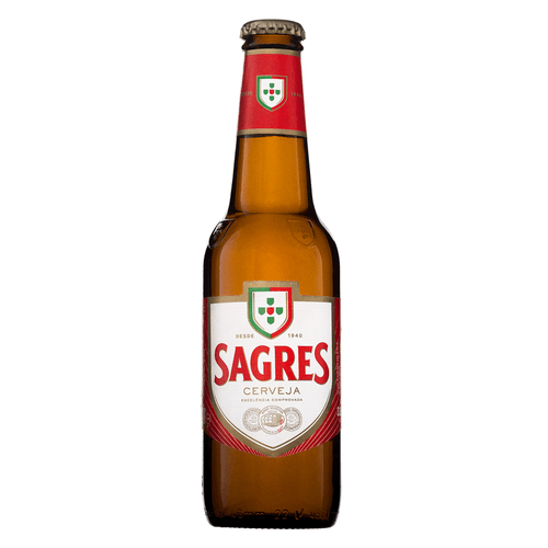 Cerveja De Malte Sagres Branca Ln 330ml Redemix