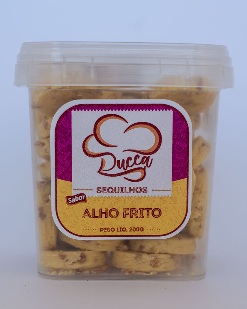 SEQUILHO DUCCA ALHO FRITO 200G