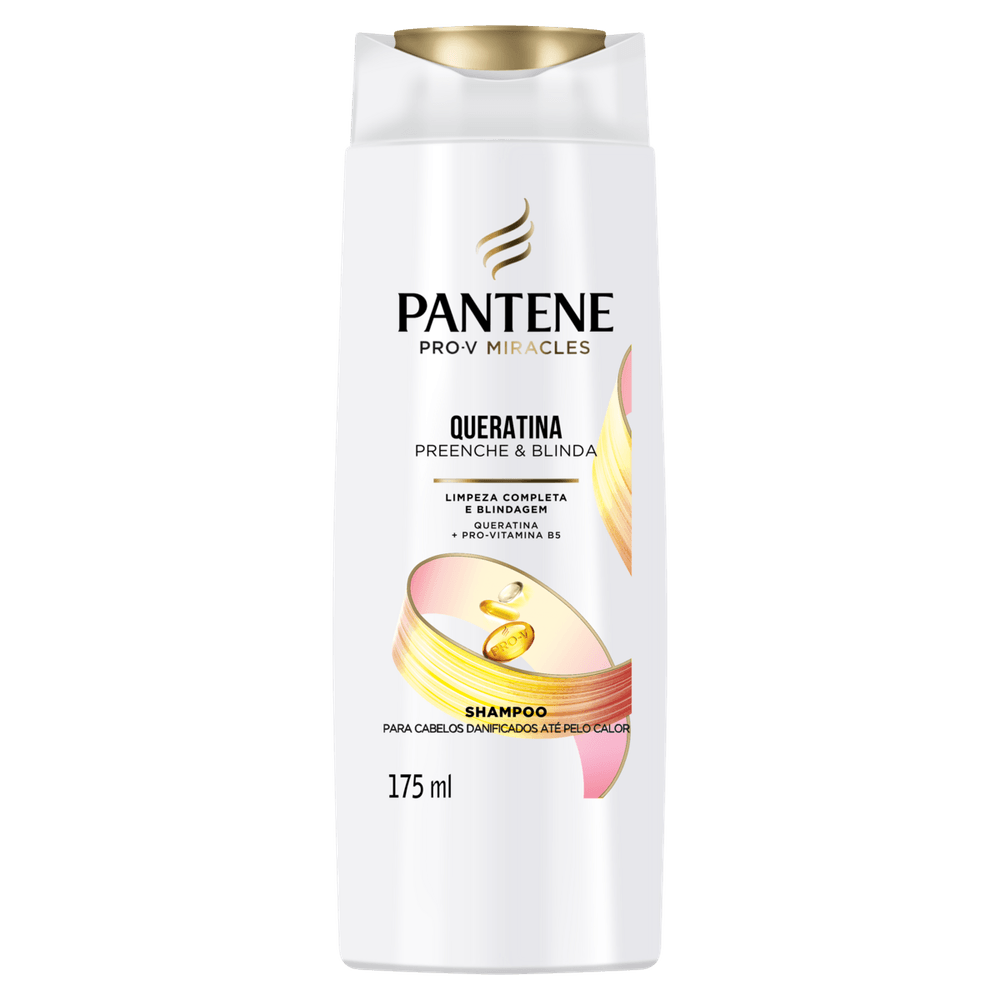 SHAMPOO PANTENE QUERATINA 175ML redemix