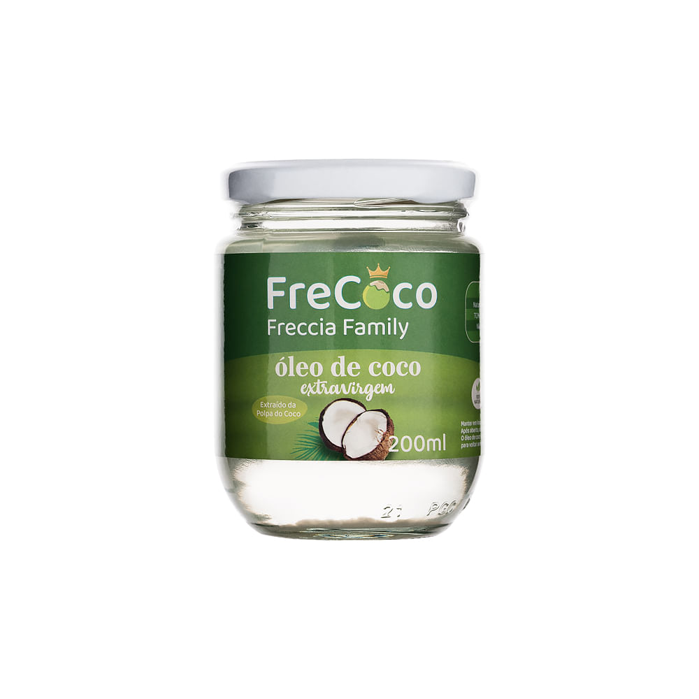 OLEO DE COCO EXTRA VIRGEM FRECOCO 200ML - redemix