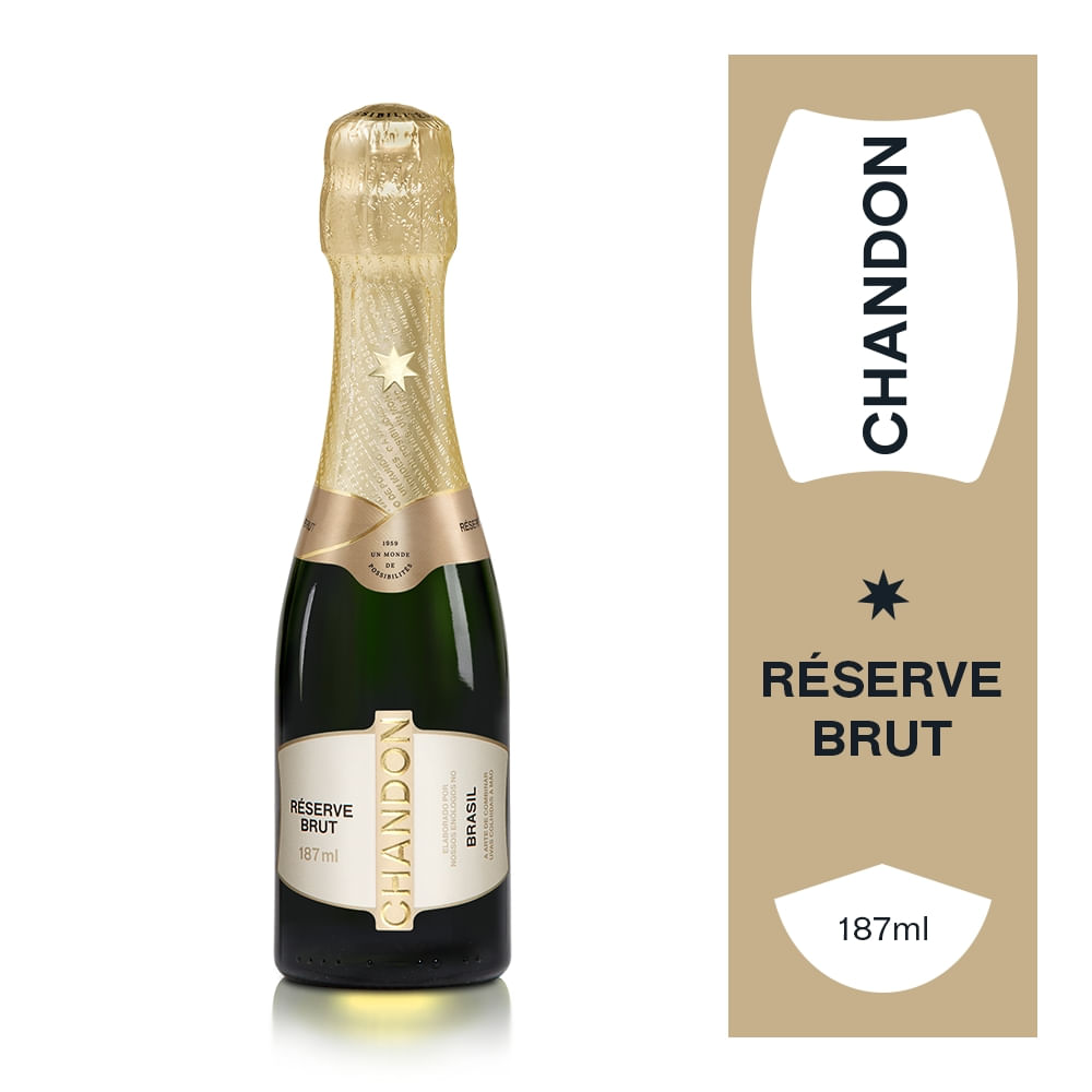 ESPUMANTE CHANDON BRUT 187ML - redemix