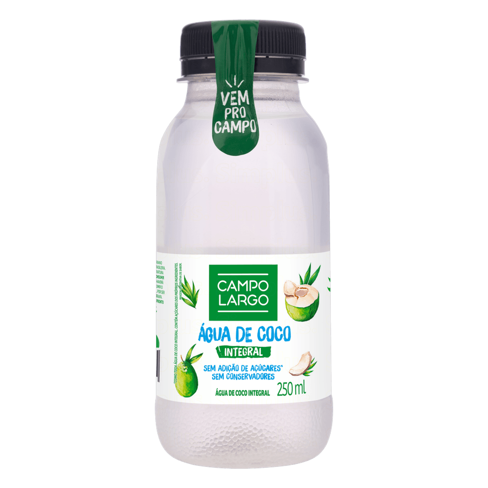 AGUA DE COCO CAMPO LARGO 250ML - redemix