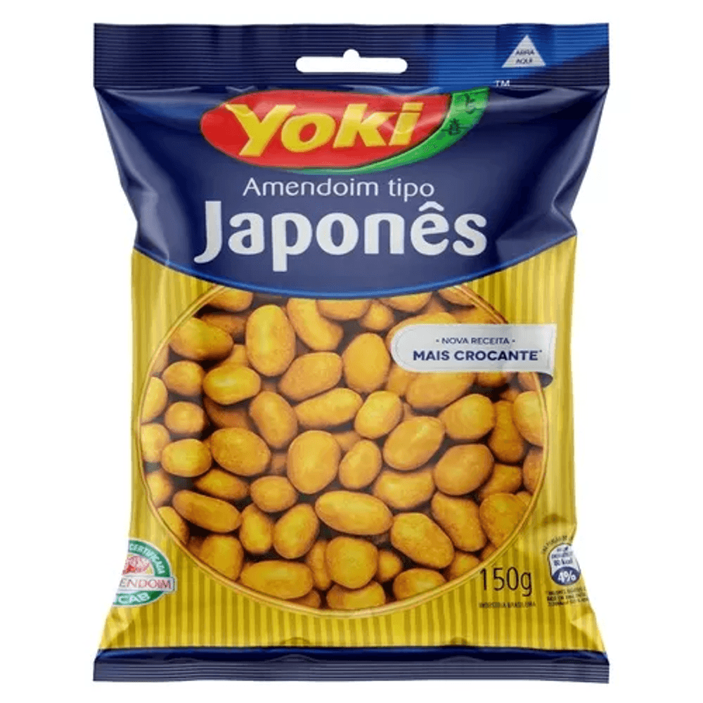 AMENDOIM JAPONES YOKI 150G - redemix
