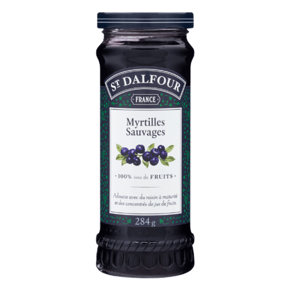 GELEIA FRANCESA ST DALFOUR MIRTILO 284G - redemix