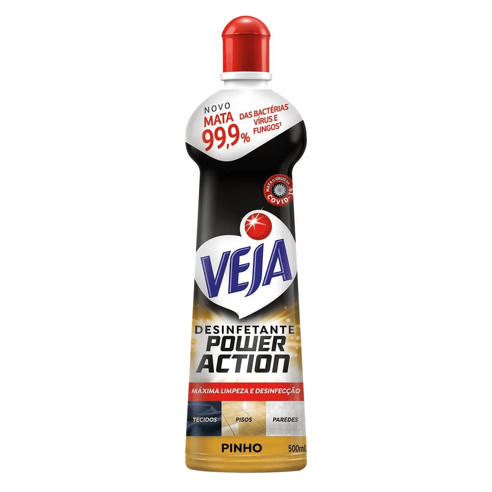 DESINFETANTE VEJA POWER PINHO SPRAY 500ML - redemix