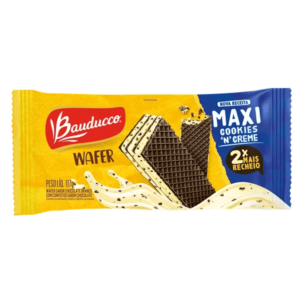 BISCOITO BAUDUCCO MAXXI CHOCOLATE 117G - redemix