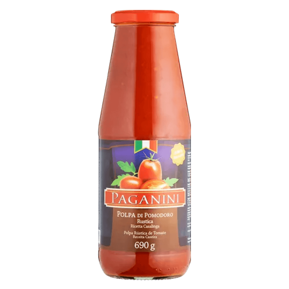 POLPA DE TOMATE PAGANINI RUSTICA 690G - redemix
